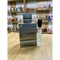 [Mẫu thử]Nước hoa A l - H a r a m a i n - A m b e r - O u d- C a r b o n- E d i t i o n
