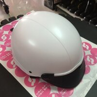 [MÀU TRẮNG] Nón bảo hiểm sơn cao cấp - bảo hành 12 tháng
