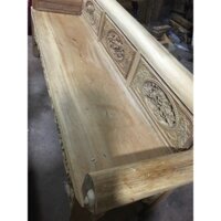 mẫu trường kỷ gỗ hương đá vân cực đẹp. Hàng vừa dựng mộc chờ hoàn thiện. Xưởng em làm 2 cỡ trung và đại