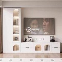 MẪU TỦ KỆ GỖ TIVI ĐẸP ĐỂ PHÒNG KHÁCH – TTVG01