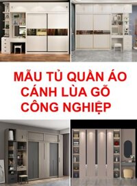 MẪU TỦ QUẦN ÁO CÁNH LÙA GỖ CÔNG NGHIỆP MDF MÀU TRẮNG CÓ GƯƠNG SANG TRỌNG TQA 2127