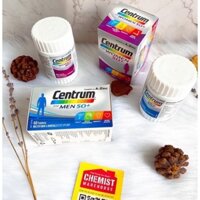 [Mẫu Úc] Centrum Úc viên uống Vitamin tổng hợp cho người lớn (nam, nữ dưới 50) Centrum multivitamin Centrum Adults Úc