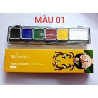 Màu vẽ mặt body painting nhanh khô không dính quần áo lên màu đẹp tự nhiên