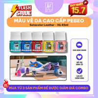 Màu Vẽ Vải Da Cao Cấp Pebeo - Setacolor Leather - Hũ 45ml