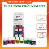 MÀU VẼ VẢI MONT MARTE BỘ 812202436 MÀU X 20ML FABRIC PAINT - 8 Màu