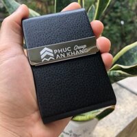 Mẫu ví name card cho nam đẹp nhất, khắc tên hộp đựng card miễn phí lấy ngay