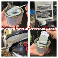 Màu xám thể thao Sh mode 2022 - Sơn 1k phủ bóng đóng lon 500g và 1kg