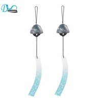 Màu xanh Nhật Bản Chuông Gió Nam Gang Rock Chuông Gió Ngôi Nhà Đẹp Quyến Rũ Chuông Dễ Dàng Lắp Đặt