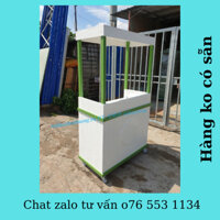 Mẫu Xe Bán Cafe Mang Đi Bằng Gỗ Đẹp