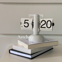 Mauno Đồng hồ lật kỹ thuật số Tắt tiếng để bàn cơ học chính xác cho nghiên cứu phòng khách