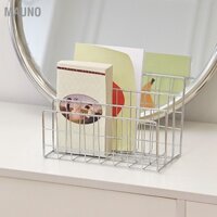 Mauno Sách Sắp Xếp Tập Tin Tạp Chí Hiển Thị Tổ Chức Sắt Bookend Trang Trí Nhà Cửa Cho Kệ Văn Phòng