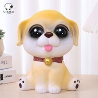 Maurice Chó Tiết Kiệm Bình, Hoạt Hình Không Thể Phá Vỡ Chó Con Heo Đất, Đơn Giản Chống Rơi Dễ Thương Heo Đất Đồ Trang Trí Trẻ Em