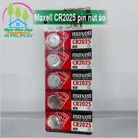 Maxell CR2025 pin nút áo