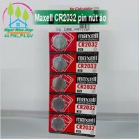 Maxell CR2032 pin nút áo