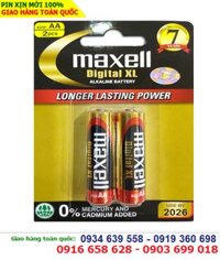 Maxell LR6(W)XL2B; Pin AA 1.5v Alkaline Maxell LR6(W)XL2B _Made in Indonesia