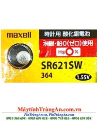 Maxell SR621SW, Pin 364 _Pin đồng hồ đeo tay 1.55v Silver Oxide Maxell SR621SW, Pin 364
