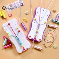 Maxgepc 1 Bộ DIY Tình Bạn Vòng Tay Làm Bộ Hoàn Chỉnh Với Máy Dệt Di Động Lý Tưởng Cho Sinh Nhật, Ngày Lễ Và Người Yêu Thủ Công Mới