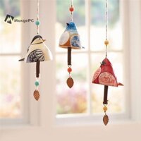 Maxgepc BIRD SONG BELL Nhựa Thủ Công Chuông Gió Treo Vườn Trang Trí Nhà Cửa Mới