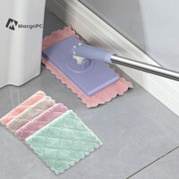 Maxgepc Cây lau nhà Mini cầm tay Khăn giấy tự động Thay cây lau nhà Khăn mặt Cây lau nhà tương thích cho cửa sổ sàn và loại bỏ bụi mới