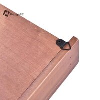 Maxgepc Hộp Chìa Khóa Gỗ Tủ Treo Tường Chìa Khóa Móc Bảo Quản Với 6 Móc Mới