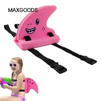 Maxgoods Bơi Vây Cá Mập Phao, Thắt Lưng Có Thể Điều Chỉnh Khóa An Toàn Vây Cá Mập Hỗ Trợ Bơi, Túi Khí Kép Vây Cá Mập Phao Bơi Cho Trẻ Em Người Lớn