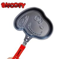 Maxgoods Chảo Chiên Mini, Chảo Trứng Hoạt Hình Sanrio Anime Chống Dính, Chảo Trứng Kawaii Hello Kitty Snoopy Stitch Hoạt Hình Đồ Nấu Ăn Nhà Bếp Trẻ Em Bữa Sáng