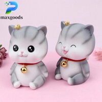 maxgoods Heo Đất, Phim Hoạt Hình Dễ Thương Để Bàn Trang Trí Mèo, Sáng Tạo Chống Rơi Thiết Kế Mèo Hộp Tiết Kiệm Mèo Trang Trí Nhà