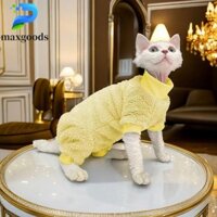 maxgoods Maxgoods Cat Áo khoác mùa đông 4 chân Phụ kiện thú cưng mềm Chó