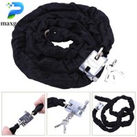 Maxgoods Ổ khóa kim loại Xe đạp điện Xe máy Đi xe đạp Khóa xích an ninh chống trộm