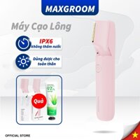 Maxgroom Máy Cạo Lông Vùng Kín Nách Bikini Chân Tay Mini Cho Nữ Nam Chính,Hãng Tông Đơ Cạo Lông