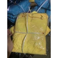 maxi đi biển đầm voan du lịch maxi hở vai đầm 2 dây đẹp - Màu vàng xích,M