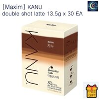 [Maxim] KANU double shot latte 13,5g x 30 EA / Không hộp