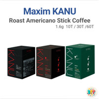 Maxim KANU Roast Americano 1.6g 10T / 60T (Rang nhẹ / Rang đậm / Decaf)