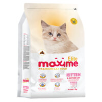 Maxime elite kitten and mother cat 1kg hạt khô thức ăn cho mèo con và mèo mang thai và mèo mẹ nuôi con