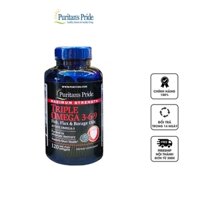 Maximum Omega 3-6-9 Fish, Flax Puritan'S Pride của Mỹ