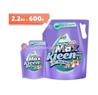 Maxkleen Nước Giặt Xả Cửa Trước 2.2kg + NLS 600G