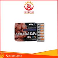 Maxman - Viên Uống Cường Dương, Cường Cả Bản Lĩnh, Phong Độ