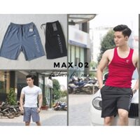 MAXQ-02 - Quần short nam vải lì co giãn