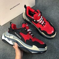 [MAXS20 giảm 20k]  Giày Sneaker BL Triple S đỏ (fullbox,tag,túi,giấy gói) Cam kết chính hãng