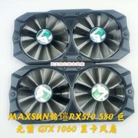 Maxsun RX570 580 Big Mac GTX 1060 Card đồ họa Quạt im lặng