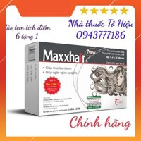 Maxxhair 30 viên (Chính hãng) - Cào tem tích điểm 6 tặng 1, Maxhair Hỗ trợ mọc tóc và giảm tóc gãy rụng