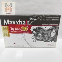Maxxhair New - Giúp Mọc Tóc Nhanh Và Ngăn Ngừa Rụng Tóc- Dành Cho Nam Và Nữ - Tự Hào Nuôi Dưỡng Mái Tóc Người Việt