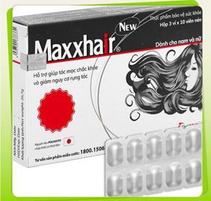 Thực phẩm chức năng giúp mọc tóc nhanh, ngăn ngừa rụng tóc Maxxhair