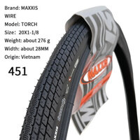 Maxxis DETONATOTOR GRIFTER TORCH DÂY XE ĐẠP DÂY CỦA BMX 451 406 20 INCH Lốp Xe Đạp