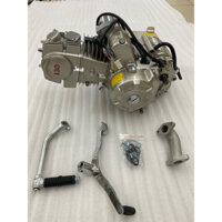 Máy 125cc,động cơ li hợp kép chạy 2 côn tự động cốt nhông 17,hàng mới 100% dùng chế xe 3 gác