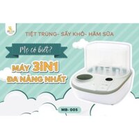 Máy 3in1 Moaz_Bébé  sử dụng 3 chức năng: TIỆT TRÙNG - SẤY KHÔ - HÂM SỮA (MB005)