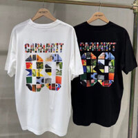 Máy 89 Áo thun ngắn tay 24ss nam nữ dáng rộng thời trang giản dị 100% cotton chất lượng cao 0110