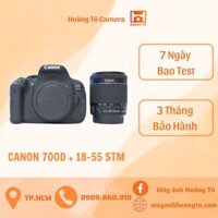 Máy ảnh CANON 700D kèm lens kit 18-55mm cũ