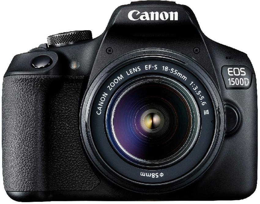 Máy ảnh Canon EOS 1500D + Lens EF-S 18-55mm III