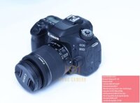 Máy Ảnh Canon EOS 80D Kit EF-S18-55mm F3.5-5.6 IS STM CŨ 90 %